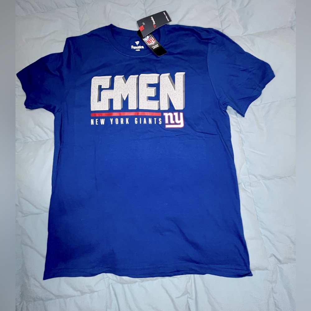 New Fanatics New York Giants T-shirt Men’s Large NWT